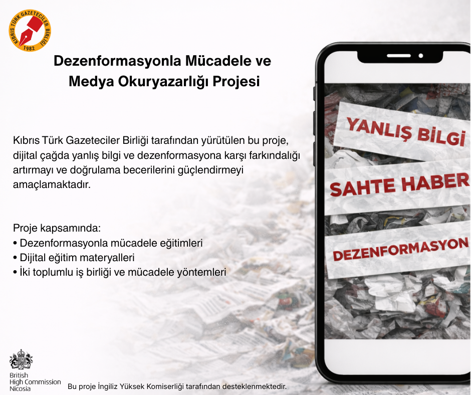 KTGB, “İnanmadan Önce Düşün!” Eğitimleri ve Eğitim Materyalleriyle Kıbrıs’ta Dezenformasyonla Mücadeleyi Güçlendiriyor